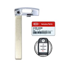 2018-2020 KIA Rio Smart Remote Genuine OEM Emergency Insert Key Blank Blade HU134 81999-H8300