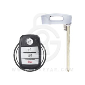 KIA Soul Smart Remote Emergency Insert Key Blank Blade HY20 81996-A2010 81996A2010