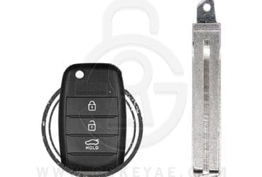 KIA Sportage Optima Sorento Carens Flip Remote Key Blank Blade TOY48 81996-A4000 81996-F1000