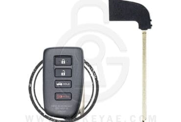 2013-2022 Lexus Clé d'urgence à insérer à une face pour télécommande intelligente LXP90 69515-30380