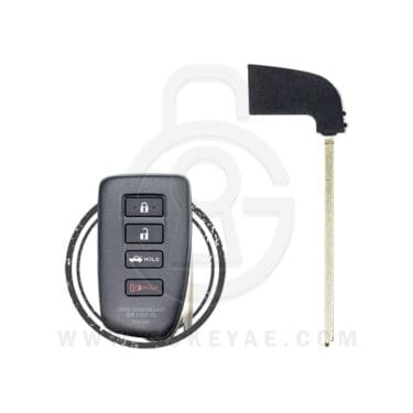 2013-2022 Lexus Smart Remote Emergency Single Sided Insert Key Blade LXP90 69515-30380