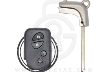 Lame de clé d'urgence Lexus 2007-2015 à une face série 80k 69515-50260