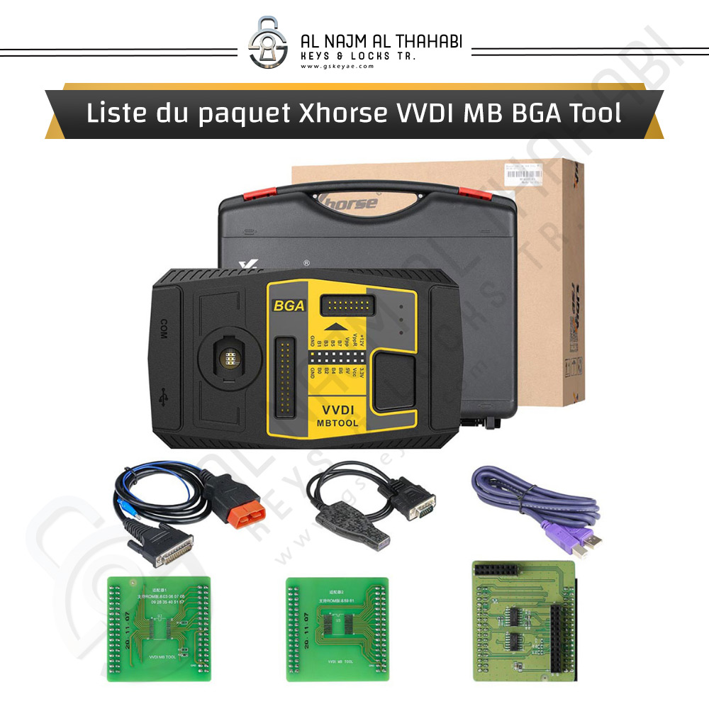 Liste du paquet Xhorse VVDI MB BGA Tool