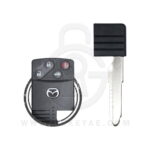 2006-2010 Mazda CX-7 CX-9 Smart Card Remote Emergency Key Blade MAZ13 MAZ24R D4Y1-76-2GXA