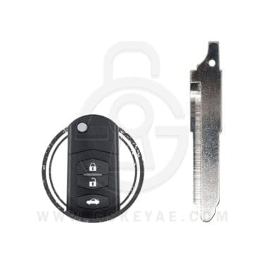 2005-2015 Mazda Flip Remote Head Key Blade MAZ24R G2YA-76-2GXB G2YA762GXB