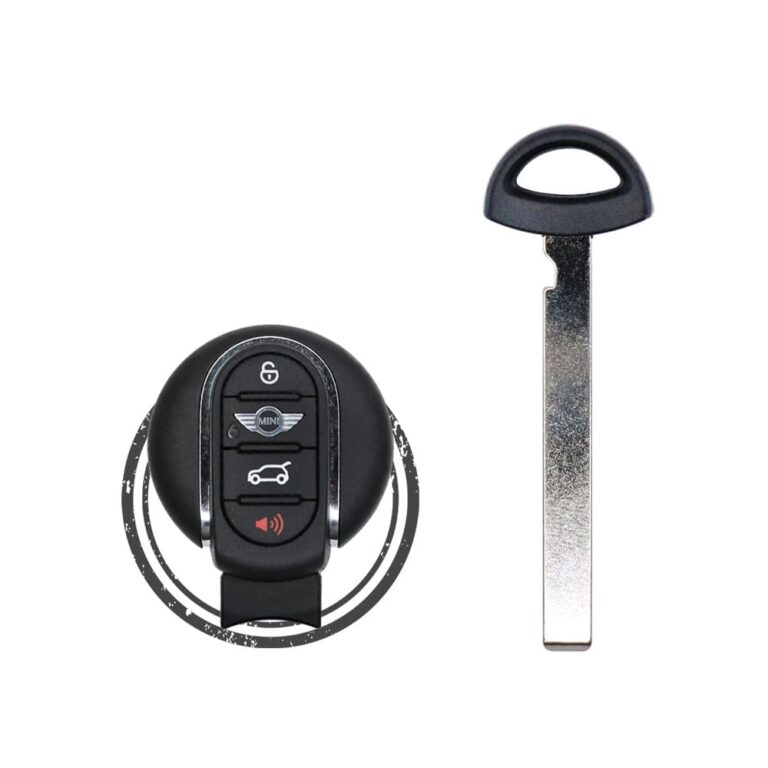 2014-2019 Mini Cooper Countryman Clubman Smart Remote Emergency Insert key Blade HU100R