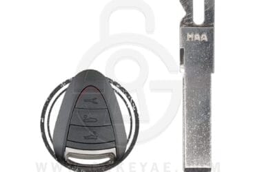 Lame de clé télécommande Porsche 1998-2005 HU66 identique à 997 538 531 00
