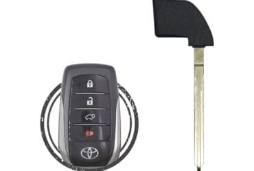 Toyota Hilux Smart Remote Emergency Insert Key Blank Blade TOY48