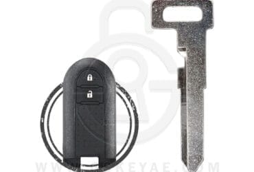 2019-2022 Lame de clé télécommandée intelligente Toyota Rush HU133 identique à 69516-BZ130