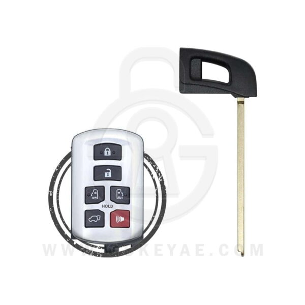 2011-2020 Toyota Sienna Smart Remote Key Blade TOY48 69515-08020 6951508020