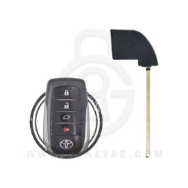 2012-2021 Toyota Hilux Land Cruiser Smart Remote Key Blank Blade TOY48 69515-33120 6951533120