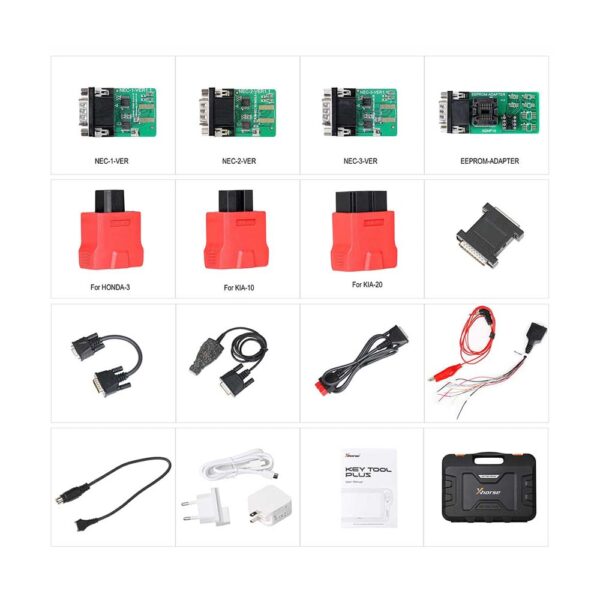 Xhorse VVDI Key Tool Plus Pad Device Package Contents
