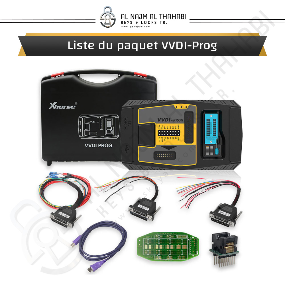 V5.3.7 Xhorse VVDI PROG Programmeur Original Mise à Jour en Ligne Multilingue