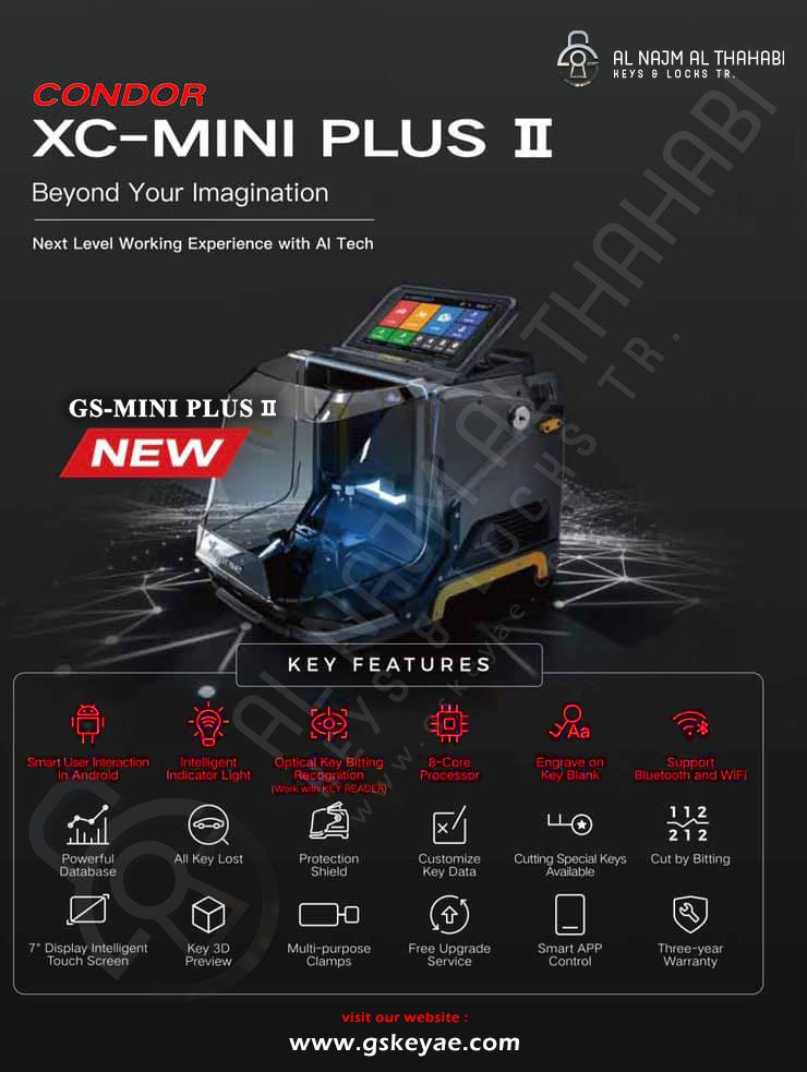 Condor XC-Mini Plus II Key Features