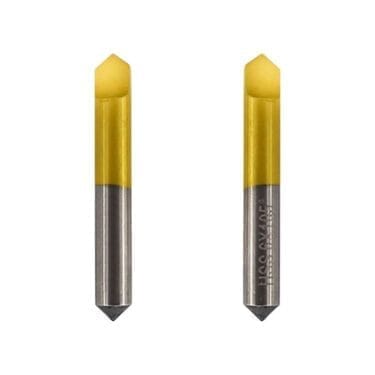 XCAN 6*105 HSS Titanium Coated End Milling Cutter Vertical Key Cutting Machine Key Duplicating Machine Parts