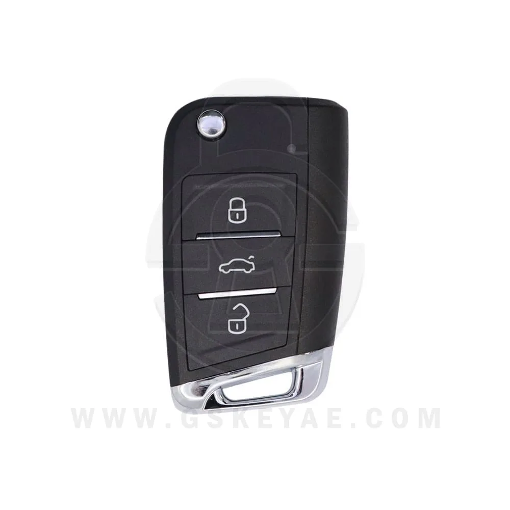Xhorse XEMQB1EN Super Flip Remote Key MQB Type Built-in Super Chip XT27A01