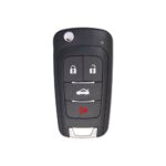 Xhorse XKBU01EN Universal Wired Flip Key Remote 4 Buttons Buick Type (1)