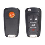 Xhorse XKBU01EN Universal Wired Flip Key Remote 4 Buttons Buick Type