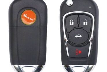 Xhorse VVDI XKBU02EN Wire Flip Remote Key 4 Buttons Buick Type