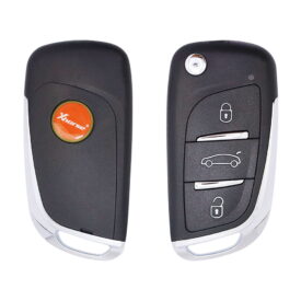 Xhorse XKDS00EN Universal Wired Flip Key Remote 3 Buttons DS Peugeot Citroen Type