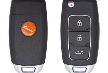 Xhorse VVDI XKHY05EN Universal Wire Flip Remote Key 3 Button Hyundai Type