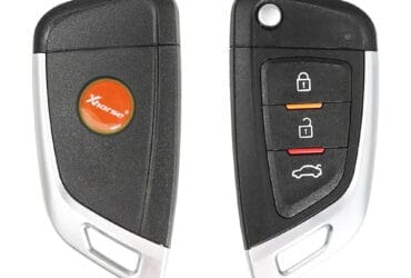 Xhorse VVDI XKKF02EN Universal Wire Flip Remote Key 3 Button Knife Type