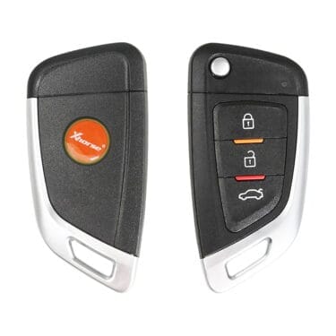Xhorse VVDI XKKF02EN Universal Wire Flip Remote Key 3 Button Knife Type
