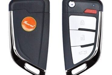 Xhorse VVDI XKKF20EN Wire Flip Remote Key 4 Button Memoeial Knife Type