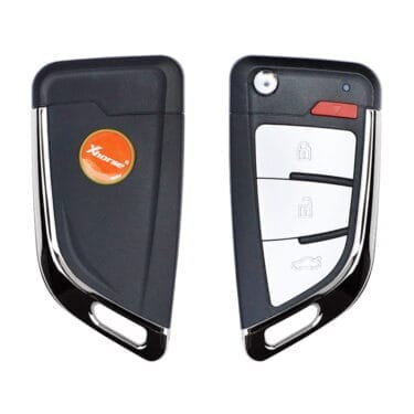 Xhorse VVDI XKKF20EN Wire Flip Remote Key 4 Button Memoeial Knife Type