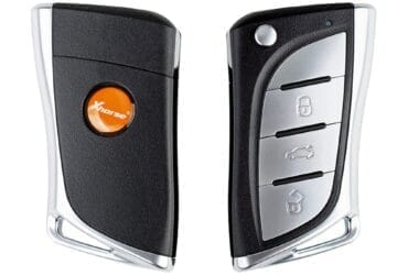 Xhorse XKLEX0EN Universal Wired Flip Key Remote 3 Buttons Lexus Type