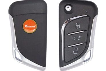 Xhorse VVDI XKLKS0EN Universal Wire Flip Remote Key 3 Buttons Knife Type