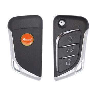 Xhorse VVDI XKLKS0EN Universal Wire Flip Remote Key 3 Buttons Knife Type