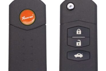 Xhorse XKMA00EN Universal Wired Flip Key Remote 3 Buttons Mazda Type For VVDI2 VVDI Key Tool