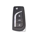 Xhorse VVDI XKTO00EN Universal Wire Flip Remote Key 3 Buttons Toyota Style