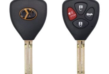 Xhorse VVDI XKTO02EN Universal Wire Remote Key 4 Buttons Toyota Type