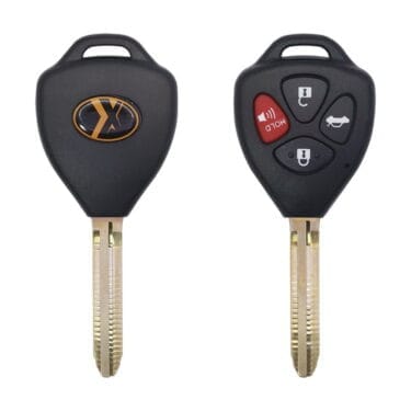 Xhorse VVDI XKTO02EN Universal Wire Remote Key 4 Buttons Toyota Type