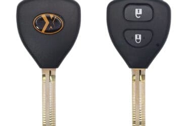 Xhorse VVDI XKTO05EN Universal Wire Remote Key 2 Buttons Toyota Type