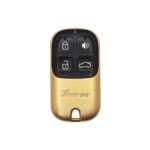 Xhorse VVDI XKXH02EN Universal Wire Garage Remote 4 Buttons Golden Style