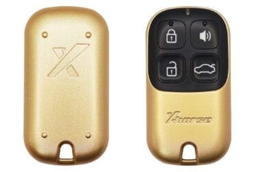 Xhorse VVDI XKXH02EN Universal Wire Garage Remote 4 Buttons Golden Type