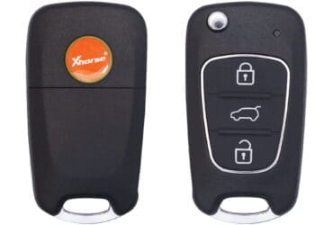 Xhorse VVDI XNHY02EN Universal Wireless Flip Remote Key 3 Buttons Hyundai KIA Type