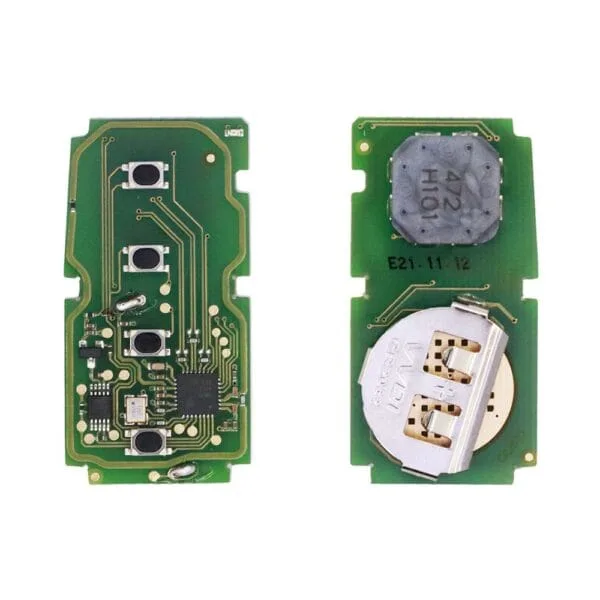 Xhorse XM28 Toyota 4D 8A Universal Smart Key PCB 4 Button XSTO00EN Support Renew and Rewrite