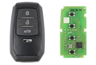 Xhorse XSTO01EN Toyota XM38 Smart Key Remote 4D 8A 4A All in One with Key Shell