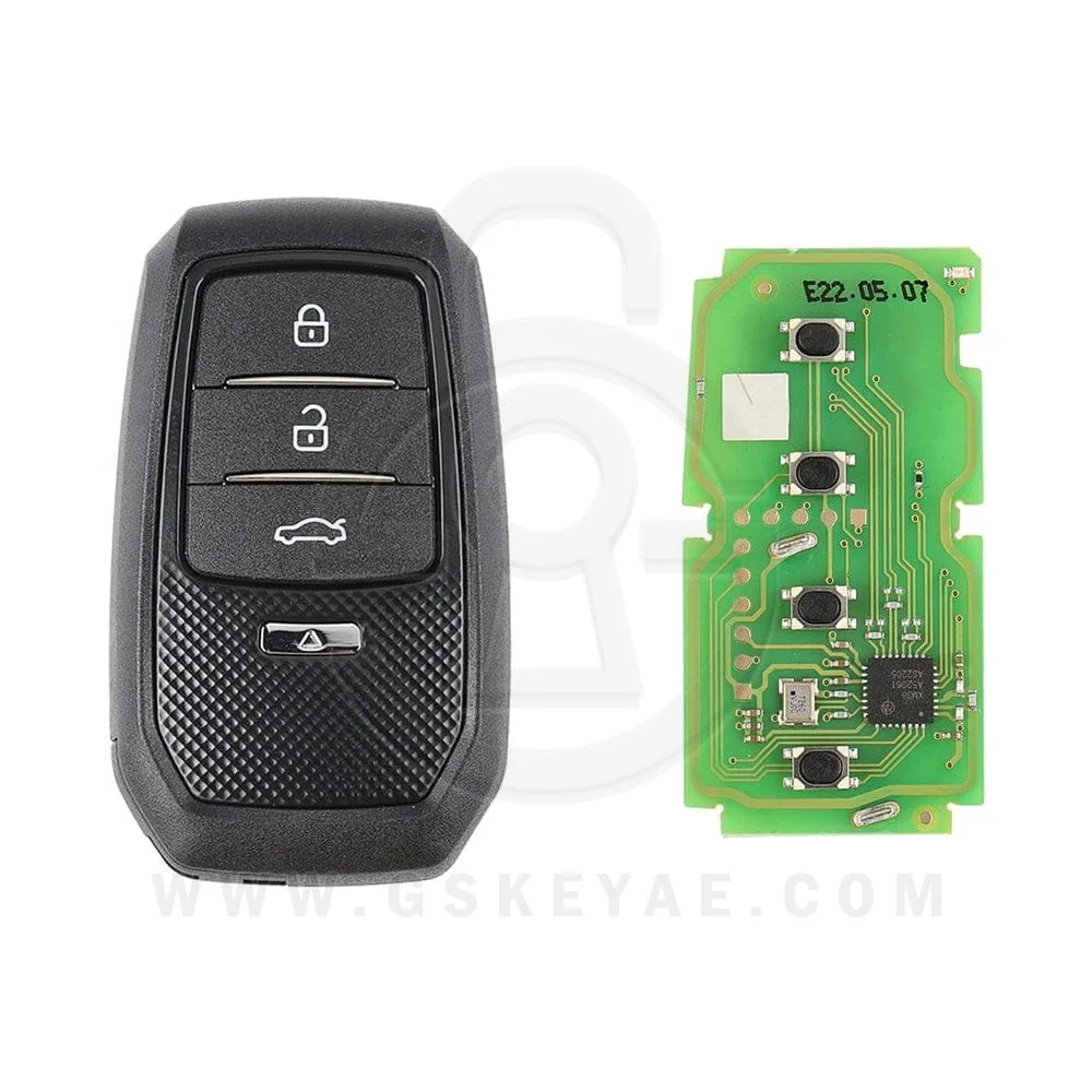 Xhorse XSTO01EN Toyota XM38 Smart Key Remote 4D 8A 4A All in One with Key Shell
