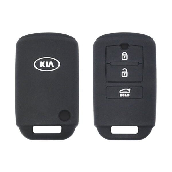 Silicone Smart Remote Key Fob Cover Case Replacement 3 Buttons Fit For KIA Cadenza
