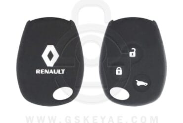 Renault Clio Master Modus Trafic Remote Head Key Silicone Protective Cover Case 3 Buttons