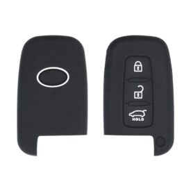 Hyundai Tuscon Sonata Genesis Smart Remote Key Silicone Protective Cover Case 3 Button
