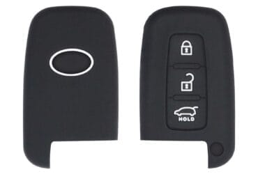 Hyundai Tuscon Sonata Genesis Smart Remote Key Silicone Protective Cover Case 3 Button
