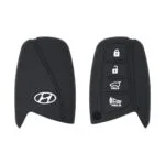 Hyundai Azera Genesis Grandeur Smart Key Silicone Protective Cover Case 4-Button