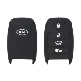 Silicone Smart Key Fob Cover Case Replacement 4 Button Fit For KIA Sorento Soul Sportage