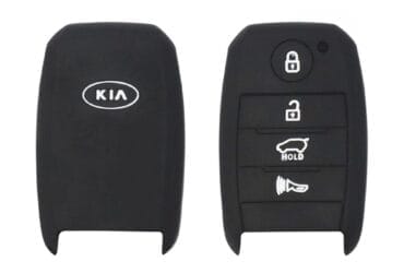 Silicone Smart Key Fob Cover Case Replacement 4 Button Fit For KIA Sorento Soul Sportage